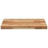 vidaXL Table Top Natural Solid Acacia wood 23.6 x 23.6 in Durable