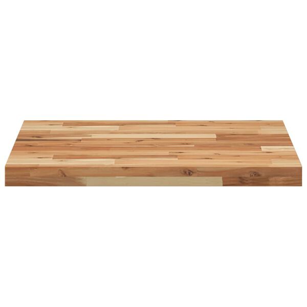 vidaXL Table Top Natural Solid Acacia wood 23.6 x 23.6 in Durable