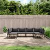 vidaXL Garden Lounge Set Anthracite, Dark Grey