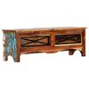 vidaXL TV Cabinet Multicolor Solid Reclaimed Wood 47.2x11.8x15.7 in