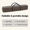 vidaXL Party Tent Taupe 210D oxford fabric 6.6 x 6.6 ft Foldable
