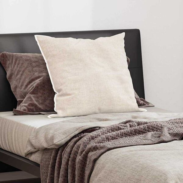 vidaXL Pillow with Pillow White 31.50 x 31.50 in Cotton