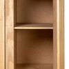 vidaXL Wardrobe Natural wood color Solid pine wood Large Wardrobe