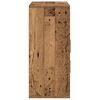 vidaXL Sideboard Old Wood 23.62 x 12.20 x 27.56 in Engineered Wood