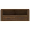 vidaXL TV Cabinet Brown Oak Engineered Wood Medium TV Cabinet