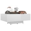 vidaXL Couch Table High gloss white Engineered wood Coffee Table