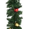 vidaXL Christmas Garland Set of 4 Green PVC Extra Long