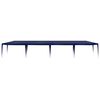 vidaXL Party Tent Blue Polyethylene, Steel Large UV-resistant