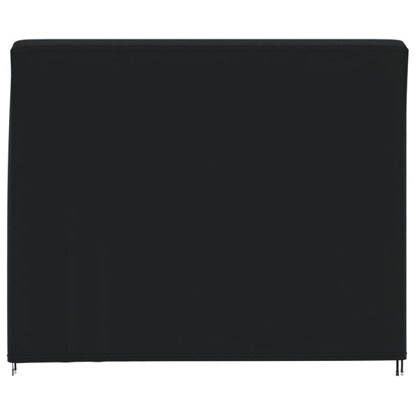 vidaXL Garden Swing Cover Set of 2 Black