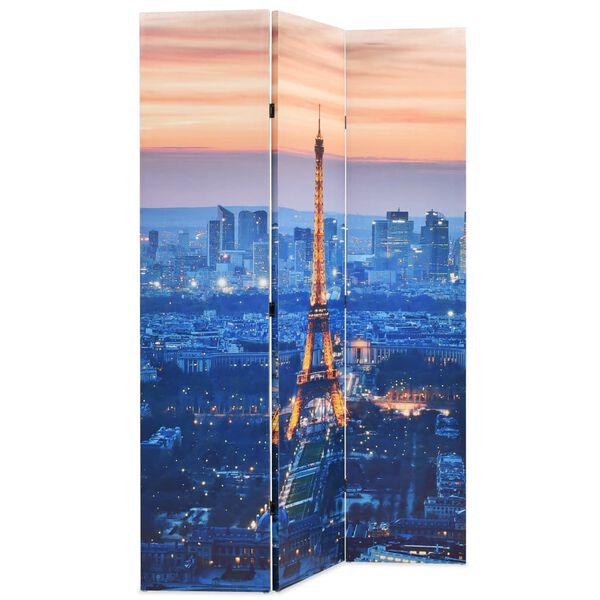 vidaXL Folding Room Divider 47.2x66.9" Paris by Night