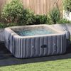 vidaXL Pool Ground Cloth Light Gray 118.1"x86.6" Polyester Geotextile