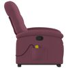 vidaXL Stand Up Massage Recliner Chair Purple