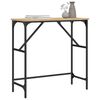 vidaXL Console Table Sonoma Oak 29.5x12.6x29.5" Engineered Wood