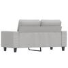 vidaXL 2-seater Sofa Light grey