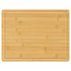 vidaXL Chopping Board 15.7"x11.8"x0.6" Bamboo