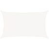 vidaXL Sunshade Sail 1.75 oz/ft&sup2; White 16.4x26.2' HDPE