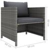 vidaXL Garden Lounge Set Gray, Anthracite
