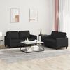 vidaXL Sofa Set Black