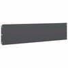 vidaXL Lawn Edgings 10 pcs Anthracite 9.8x40.6" Cold-rolled Steel
