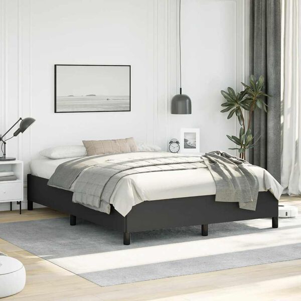 vidaXL Bed Frame Black