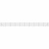 vidaXL Wire Mesh Fence with Flange Anthracite 4.6x82.0'