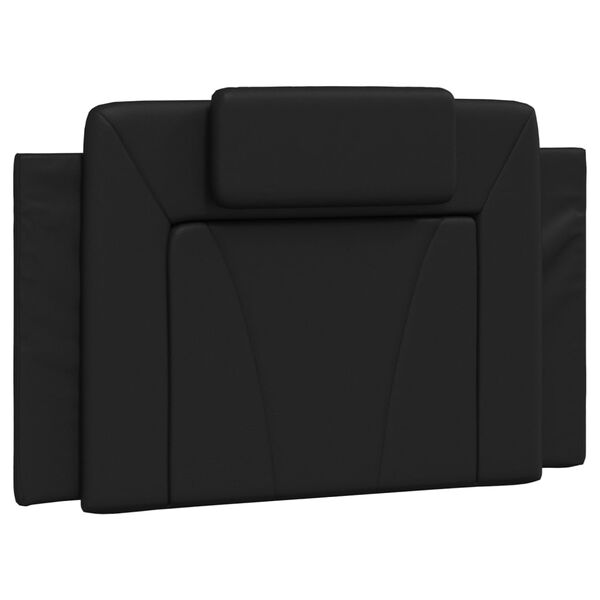 vidaXL Headboard Cushion Black