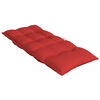 vidaXL Highback Chair Cushion Set of 2 Red Oxford Fabric (100% Polyester)