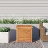 vidaXL Garden Storage Box Warm teak brown