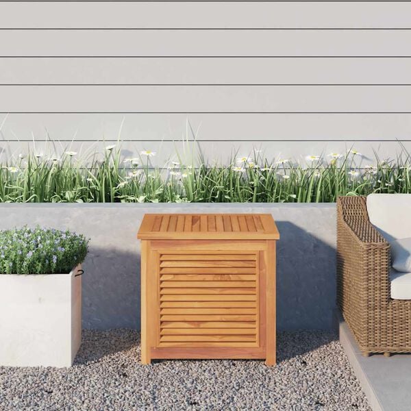 vidaXL Garden Storage Box Warm teak brown