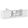 vidaXL TV Cabinet White Engineered wood Large TV Cabinet Rectangular