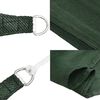 vidaXL Sunshade Sail 1.75 oz/ft&sup2; Dark Green 11.5x14.8' HDPE