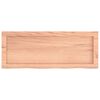 vidaXL Wall Shelf Light brown Solid oak wood with a varnish finish