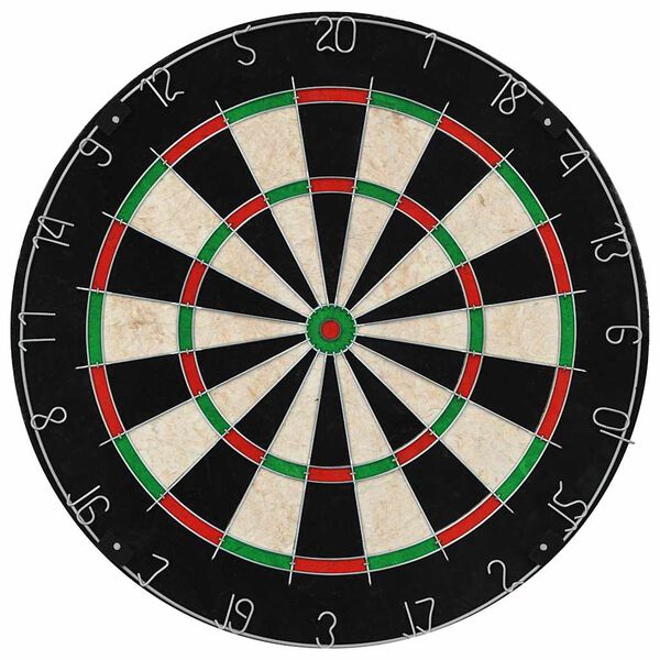 vidaXL Professional Sisal Dartboard with 6 Darts
