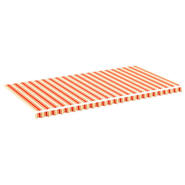 vidaXL Replacement Awning Fabric Yellow and Orange
