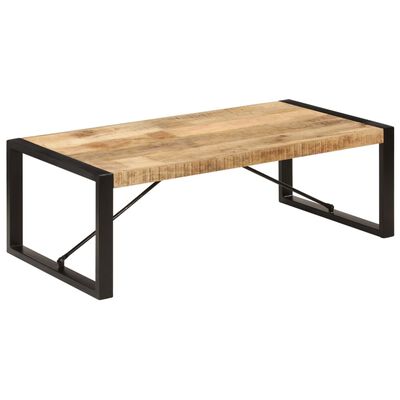 vidaXL Coffee Table 47.2"x23.6"x15.7" Solid Mango Wood