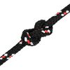 vidaXL Boat Rope Black 0.24 " 164.0 ' Polypropylene