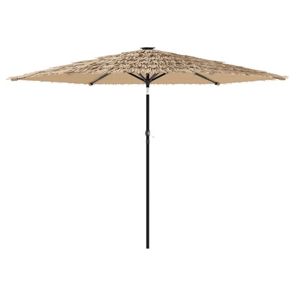 vidaXL Garden Parasol Brown