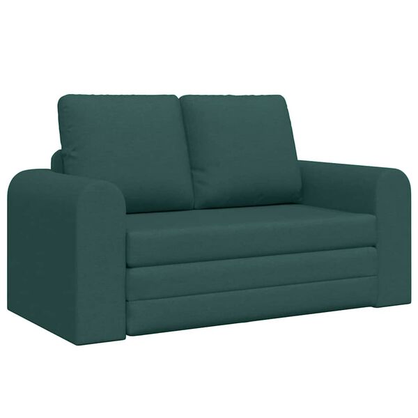 vidaXL Sofa Bed Dark green 148 x 71 x 83 cm fabric