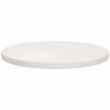 vidaXL Table Top White Solid pinewood Ø19.7 in Durable