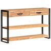 vidaXL Sideboard 47.2"x11.8"x29.5" Solid Acacia Wood