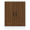 vidaXL Sink Base Cabinet Brown Oak Engineered Wood Medium