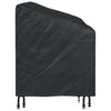 vidaXL Garden Bench Cover Black 185 x 85 x 65 / 94 cm 600D fabric