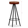 vidaXL Bar Set Brown and Black