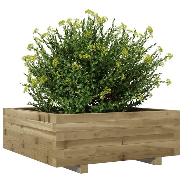 vidaXL Garden Planter Natural Pine Vacuum pressure treated pinewood