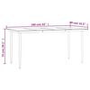 vidaXL Garden Dining Set