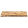 vidaXL Table Top Natural Wood Solid mango wood 39.4x23.6x1.0 in