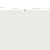 vidaXL Vertical Awning White Oxford fabric (100% polyester)
