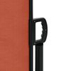 vidaXL Retractable Side Awning Terracotta