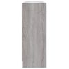 vidaXL Sideboard Grey Sonoma Engineered Wood 35.8 x 11 x 29.5 in