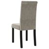 vidaXL Dining Chairs 4 pcs Light Gray Velvet